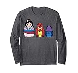 disney dolls limited edition 2018 18PRIN00367A-001 Disney Mulan Nesting Dolls Manga Larga