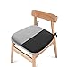 erddcbb Sitzkissen Balkonboden Küchenkissen Komfortable Relax Ergonomie Strapazierfähiges und weiches rutschfestes Kissen (Farbe: Hellgrau-Dunkelgrau Größe: B)