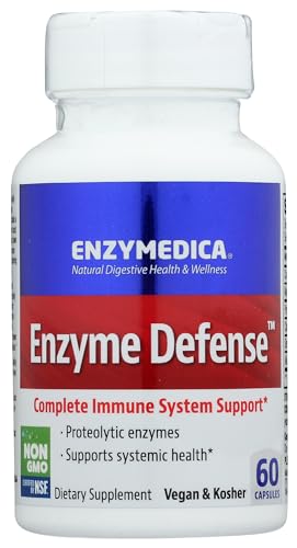 ENZYMEDICA Enzyme Defense Capsules, 60 Count ENZYMEDICA Enzyme Defense Capsules, 60 Count