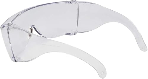 Miniatura 7 de Calabria 3000 gafas de seguridad de ajuste sobre gafas de Fitover transparentes, paquete de 3 unidades, para hombres y mujeres, envolventes,
