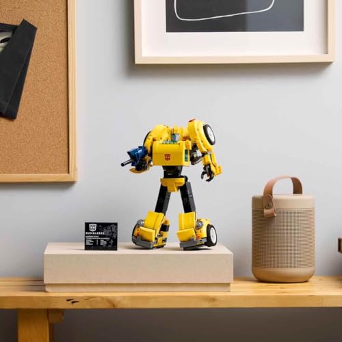 Image of LEGO Icons Transformers Bumblebee Set 10338 Building Blocks for 18+ Gift, for Adult, 950 Pieces