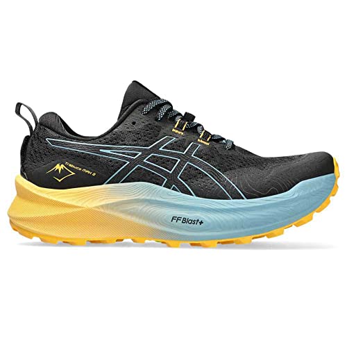 ASICS Fujitrabuco Max 2 Mann Trailrunning-Schuhe Schwarz grau