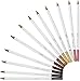 Nuvo Watercolor Pencil Set of 12 - Professional Premium Quality Artist Drawing Colored Pencils - Hair and Skin Tones