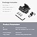 SMALLRIG SSD Mount Bracket SSD Holder for Samsung T5, for SanDisk, Compatible with Cage for BMPCC 4K & 6K, for Z Cam E2 & for Sigma fp, for iPhone 15 Pro Max Phone Cage