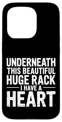 Underneath This Beautiful Huge Rack I Have A Heart - �X�}�z�P�[�X iPhone 15 Pro �p
