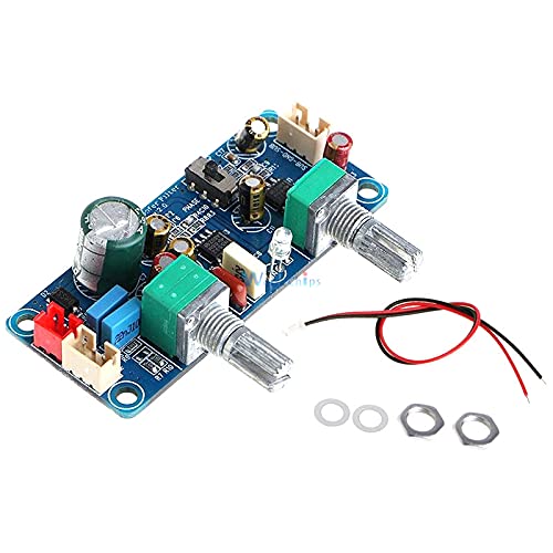 DC 9-32V Low Pass Filter Bass Subwoofer Pre-AMP Amplifier Board Module Single Power