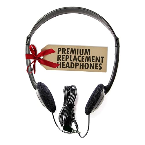 SuperEar Premium - Small Replacement Lightweight Headphones,Small, Portable and Comfortable Wired Headphones, Ideal for Pocket Talker Device and Sound Amplifiers