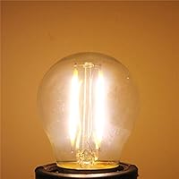 Algopix Similar Product 1 - Bazaar G45 E27 2W WhiteWarm White