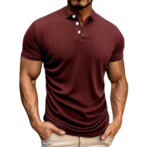 Polo côtelé homme parfait pour un week-end décontracté en ville