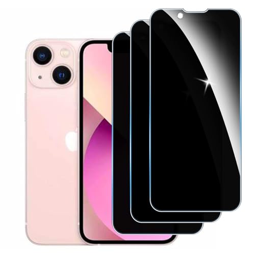 3 Pellicole In Vetro Temperato Per IPhone 13 Mini - Durezza 9H, Ultra Trasparente, Antigraffio E Anti-impronte, Installazione Automatica
