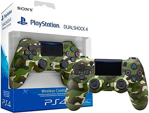 Sony DualShock 4 Green Camouflage Controller - PlayStation 4 Green Camouflage Edition - 1
