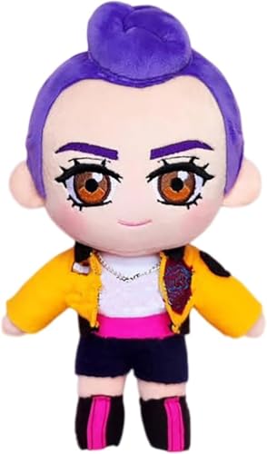 Korean Pop Demon Rumi - Peluche Suave para niños y Adultos, para Fans de Korean Pop...