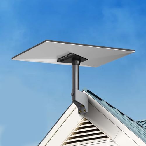 Gitaobac V3 Starlink Mount, Compatible with Starlink Standard Generation 3, 18Inch Wall/Roof Mount, Includes Pipe Adapter, Wrench & Drill Bit, Holds Up to 50kg/110LB