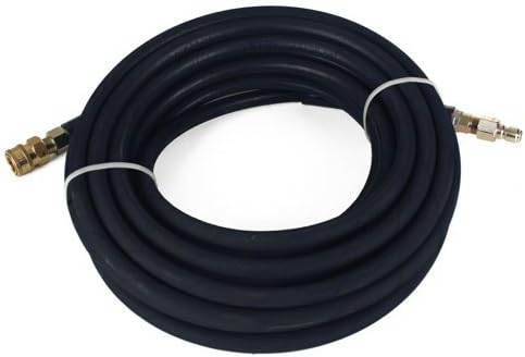 Raptor Blast 4000 PSI x 3/8" x 100' Single Wire Black Pressure Washer Hose with Couplers
