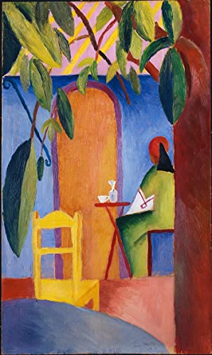 Tableau peinture Café turc 60x90cm pour habiller un grand mur vide