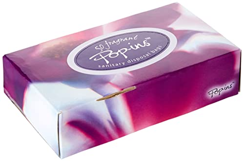 Polylina Pop-Ins Sanitary Disposal Bags 50 Purple