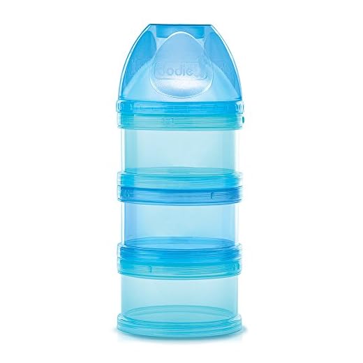 Dodie-Boîte doseuse transparente bleu - séparable à l'unité