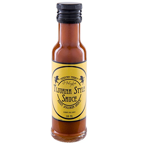 Mexican Tears® - Bhut Jolokia Sauce 'Tijuana Style' - scharfe Sauce aus Bhut Jolokia-Chilis - mit die schärfsten Chilis der Welt! [100ml Chilisauce] Cover