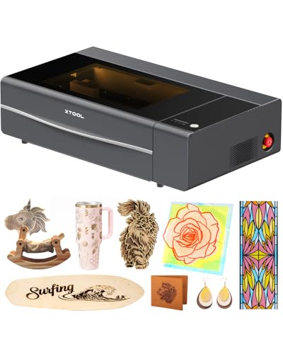 xTool P2S 55W CO2 [U[Jb^[ X}[gfXNgbv CO2[U[@ Jb^[}V fAX}[g16MPJ 3DȖʃV_[ ؍  AN KX z v [U[NX1