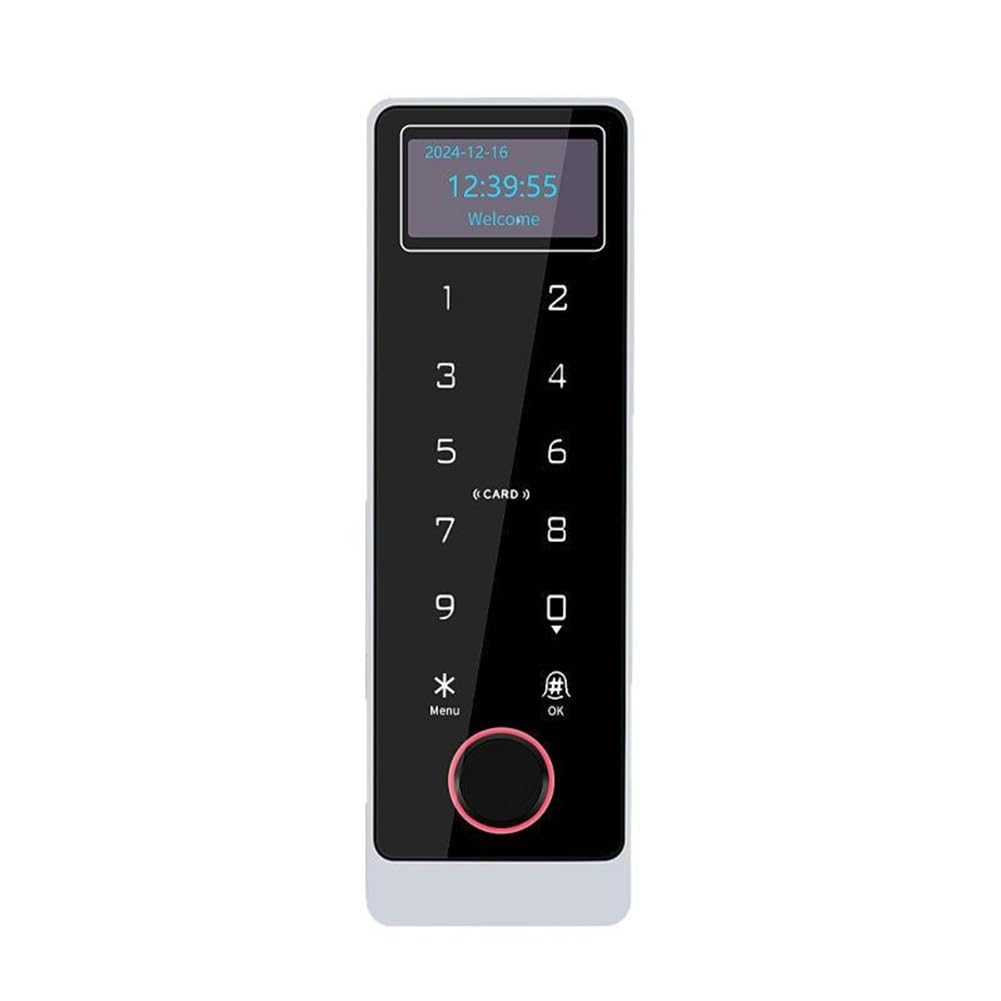 Serrure Connectée WiFi TUYA avec Écran LCD et Lecteur Empreinte NFC IP67