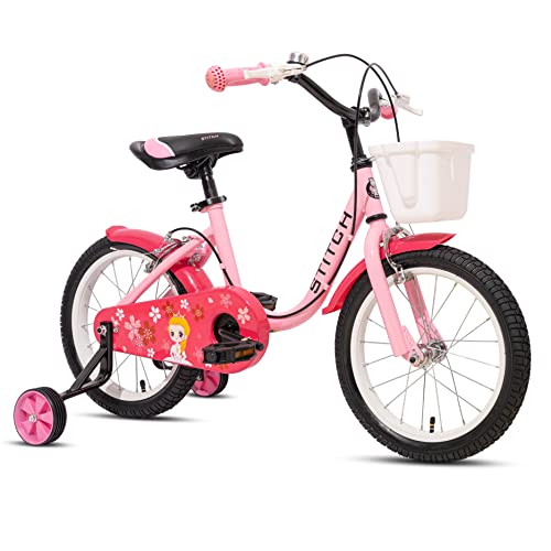 Vélo Enfant 14 Pouces Jaune Avec Roues Stabilisatrices - Unisexe, Acier, Garanti 3 Ans
