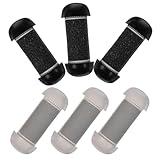 IWOWHERO Elektrische Ersatzrollen für Fußfeilen Rollenköpfe mit Verschiedenen Körnungen Kompatibel für Pediküremaschinen Zur Effektiven Hornhautentfernung