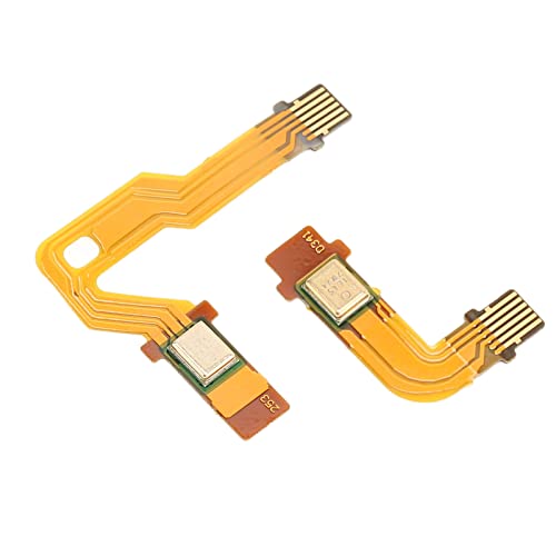 Sxhlseller Reemplazo de Cable Flexible de Micrófono, Cable Conector de Altavoz L R de Alta Dureza para Controlador de Consola PS5, Cable de Cinta de Micrófono Interno de Manija para Controlador PS5