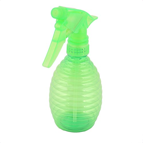Botella rociadora plástica para salón 350 ml verde miniatura 1