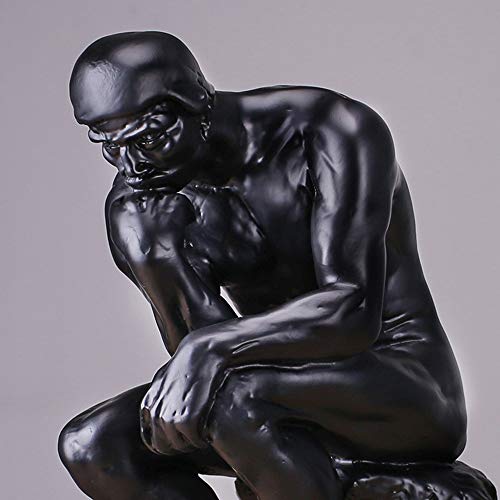 Statue de penseur Thinker Crafts CNCNSH : objet design pour salon