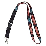 Desert Cactus University of Florida Gators Lanyard with Snap Buckle (Black)