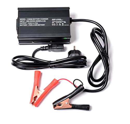 AFTERTECH 12V (12,6V) 15A Ładowarka do akumulatorów LI-ION LITIO ŁADNIKA CHARGER H2D2