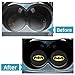 Bat Man 2Pcs Car Cup Holder Coasters for Marvel Fans, The Bat Man Car Coasters for Car Cup Holder Insert,Silicone Non-Slip Car Cup Mat, 2.75 Inch