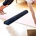 KiBcsLic Half Round Foam Roller Neck Column Roller Back, Home Blocks, Pilates Exercise Pliability Foam Half Roller Massage, Black Blue