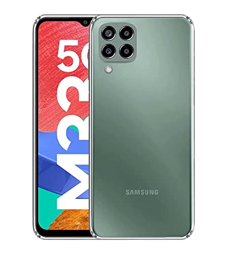 Image of Transparent Soft Silicone TPU Flexible Back Cover Compatible with Samsung Galaxy M33