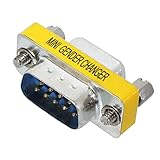 KAUMO DB9オス - DB9メス 小型コネクター (MINI GENDER CHANGER)