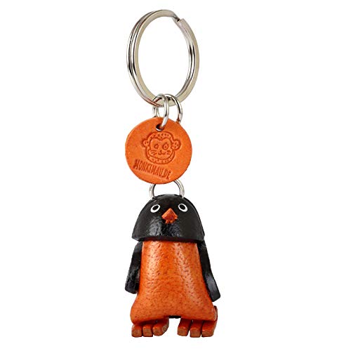 Preisvergleich Produktbild Monkimau Schlüsselanhänger Pinguin Figur Pingu aus Leder