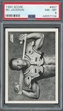 Bo Jackson 1990 Score Bat on Shoulders Baseball Card #697 Graded PSA 8 (Cert# 48657104)