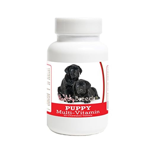 Healthy Breeds Cane Corso Puppy Dog Multivitamin Tablet 60 Count