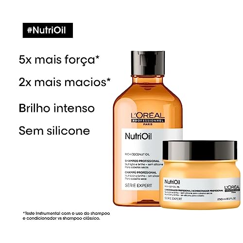 Kit de Nutrição Express Loreal Professionnel NutriOil Pequeno