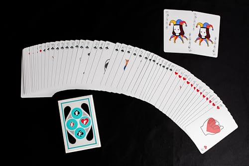 Baraja estándar de cartas Póker con señales ASL miniatura 3