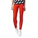 adidas Originals Women's 3 Stripe Leggings, Core Red, L