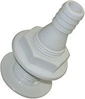 Vista 6 de DJ-Motor Conector de púas recto a través del casco de montaje para barcos de 5/8 pulgadas, caravanas marinas, autocaravanas, camiones, tractores