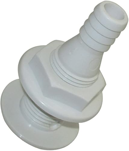 Miniatura 6 de DJ-Motor Conector de púas recto a través del casco de montaje para barcos de 58 pulgadas, caravanas marinas, autocaravanas, camiones, tractores (3