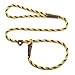 Mendota Pet Slip Leash - Dog Lead and Collar Combo - Made in The USA - Harvest, 3/8 in x 6 ft - for Small/Medium Breeds