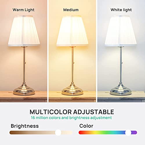Smart Bulb, Color Changing Light Bulb, Smart Wifi Light Bulbs That Work With Alexa & Google Assistant, A19 Rgbw Alexa Dimmable Led Light Bulb No Hub Required, 2.4Ghz Wifi, 4 Pack #TOP6