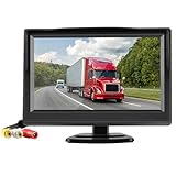 Backup Camera Monitor, NILOGHAP 5''High Definition TFT LCD Monitor Display Screen for Parking Rear View Backup Camera with 2 Optional Bracket, Backup Camera Monitor Only for Car Truck Van Camping…