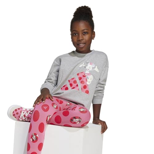 adidas Girls' Disney Minnie Mouse Jogger Set4