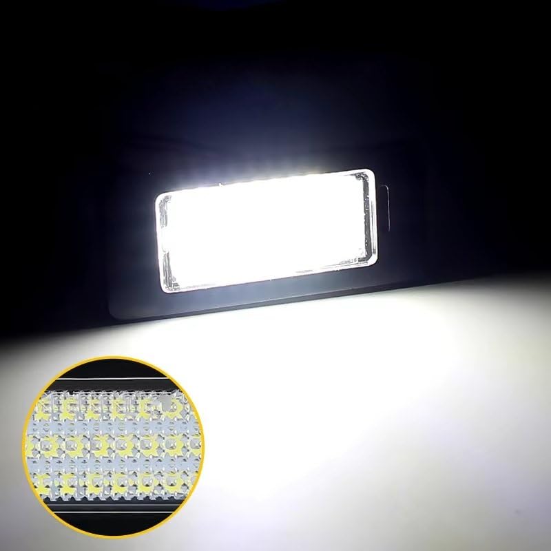 Luces matrícula A1 8X plafones de repuesto con acabado preciso 4