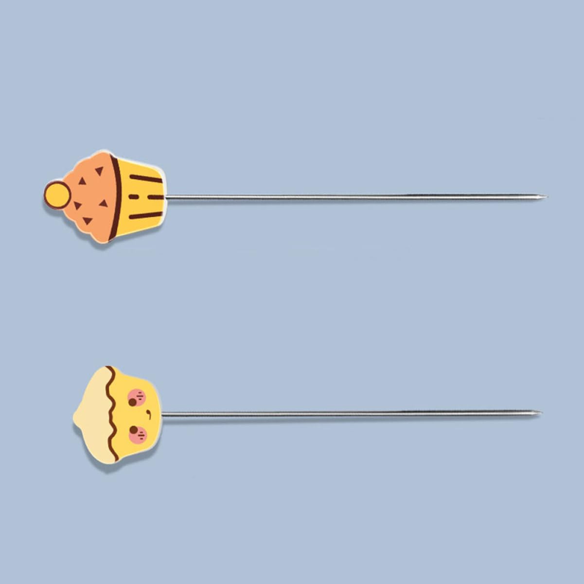 6pcs Stainless Steel Cake Testing Needles Baking Tester Tool for Precise Doneness Check of Cakes Muffins and Cookies for Home Bakers and Professionals