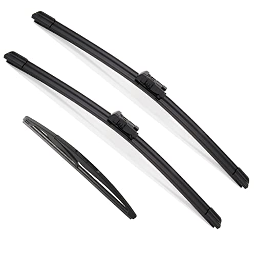 Fabysky 3 Wipers Replacement For 2007-2012 Gmc Acadia 2007-2010 Saturn Outlook, Windshield Wiper Blades Original Equipment Replacement - 24"/21"/11" (Set Of 3) #TOP3